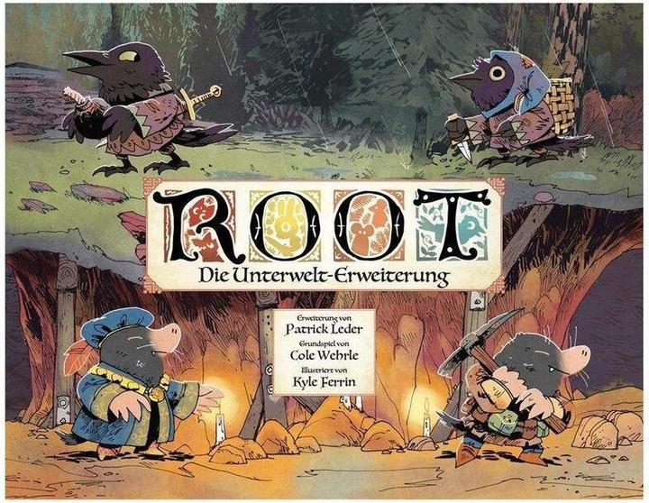 Produktbild Quality QBG-ROOT-103-DE - Root: Unterwelt - Brettspiel, für 2-4 Spieler, ab 10 Jahren (DE-Erweiterung) (Deutsch)