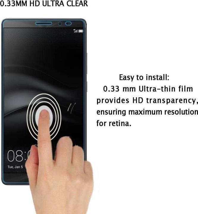 Image du produit Screenguard Huawei Mate 8 Protection en verre Case Friendly Design (1 pièce(s), Mate 8)