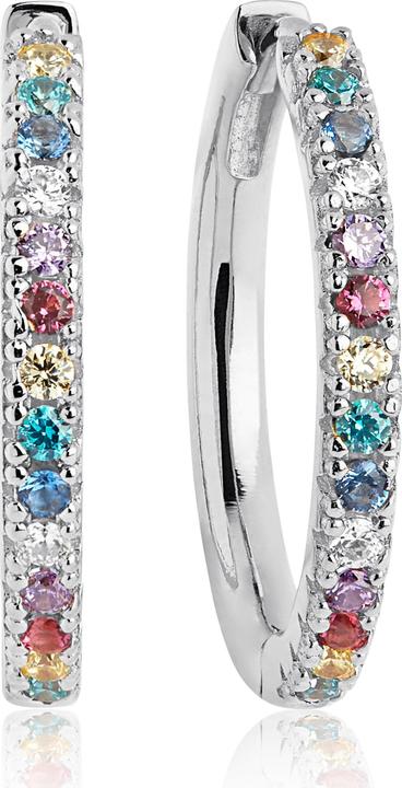 Actual product image Sif Jakobs Timeless rings with cubic zirconia Ellera SJ-E1066-CZ - Diameter: 2 cm (925 silver)