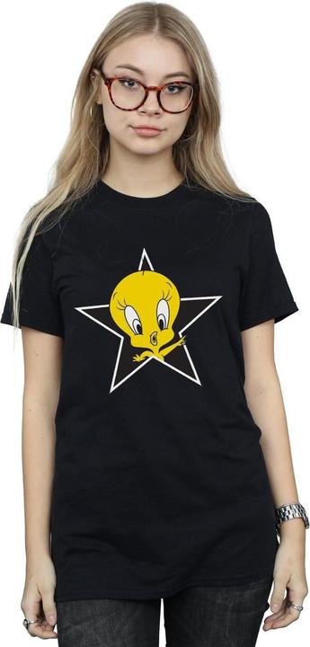Immagine prodotto Looney Tunes Tweety Pie Star Maglietta Ampia Donna (L)