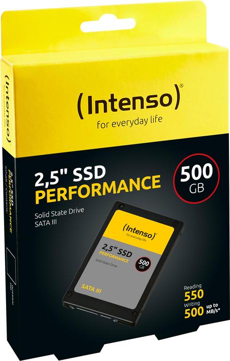 Actual product image Intenso Performance (500 GB, 2.5")