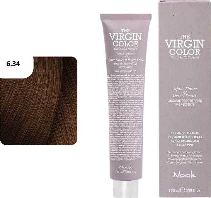 6.34 - Dark blonde gold-copper coloured