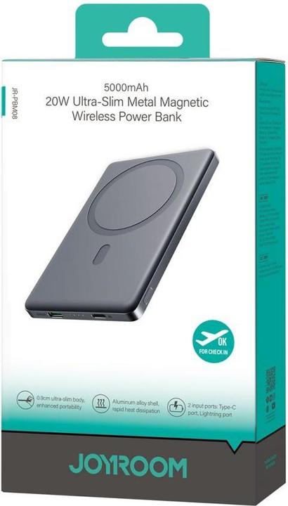 Produktbild Joyroom Ultra-Slim (5000 mAh, 20 W, 19.25 Wh)