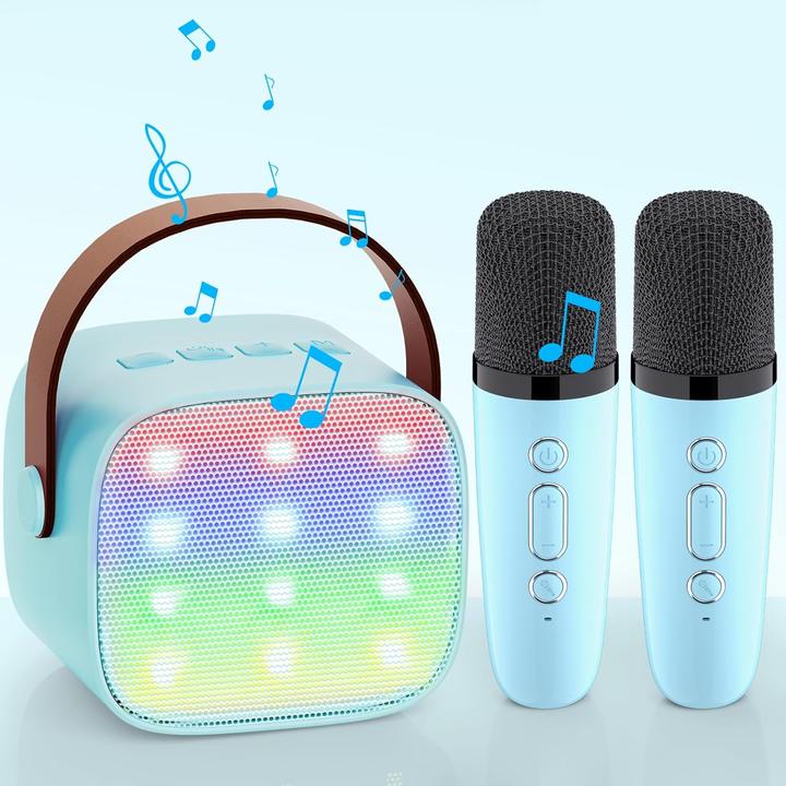 Wowstar Karaoke Maschine mit 2 Mikrofonen