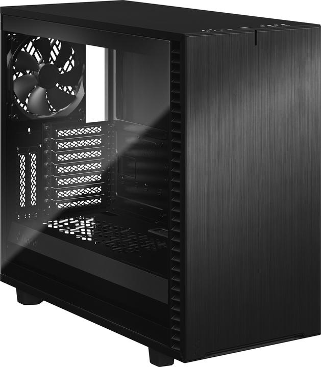 Productafbeelding Fractal Definieer 7 Zwart TG (mATX, Mini-ITX, ATX, E-ATX)