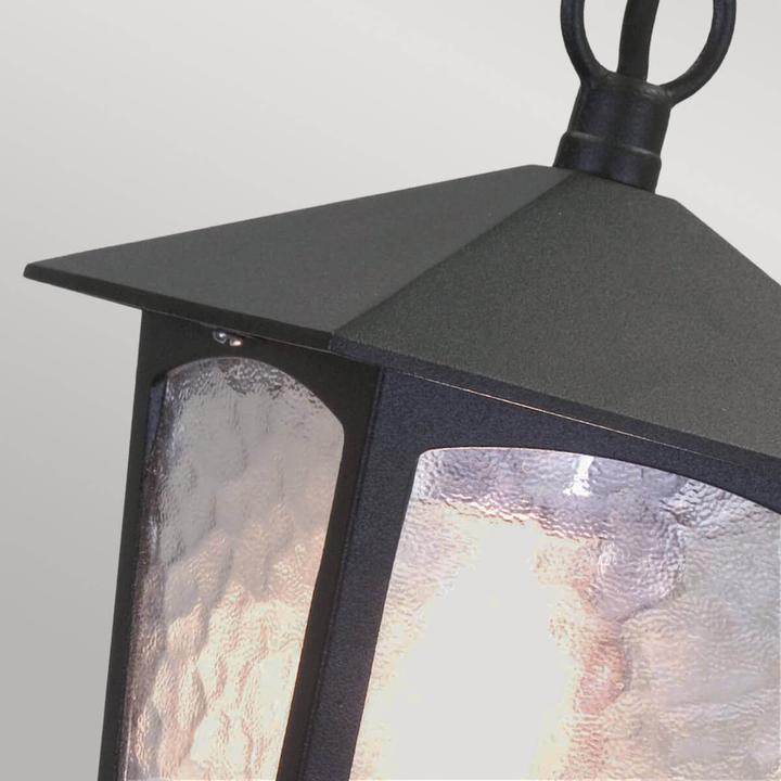 Produktbild Elstead Lighting York Aussen-Hängeleuchte E27 29cm Schwarz IP43 (E27)