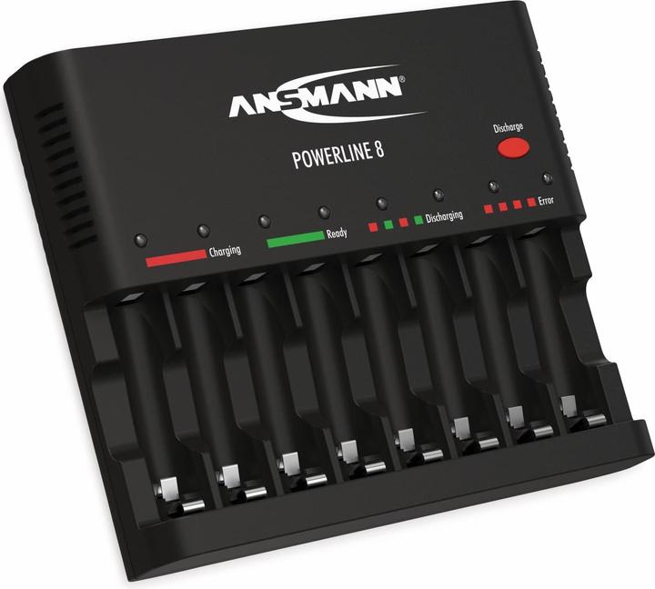 Produktbild Ansmann Powerline 8 (1 Stk., AAA, AA, Ladegerät ohne Akku)