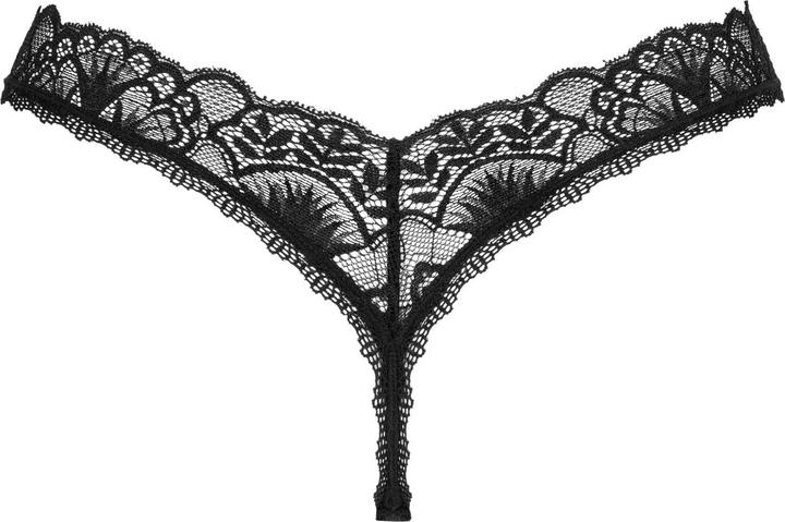 Actual product image Obsessive Donna Dream Lace String - Black (S)