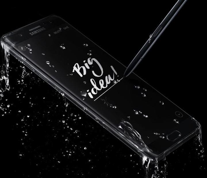 Image du produit Samsung Galaxy Note 7 (64 Go, Or Platine, 5.70", Double SIM hybride, 12 Mpx, 4G)