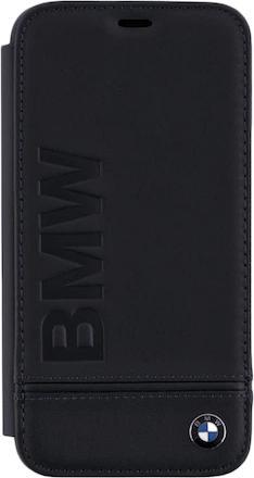 Actual product image BMW Signature Logo Series Leather Bookcover Case (Apple iPhone X, Apple iPhone XS)
