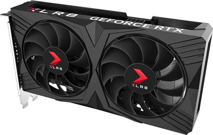 Actual product image PNY RTX4060 VERTO XLR8 Gaming OC 8GB GDDR6 HDMI 3xDP (8 GB)