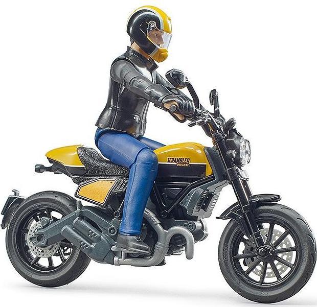 Actual product image Bruder Ducati Scrambler Full Throttle