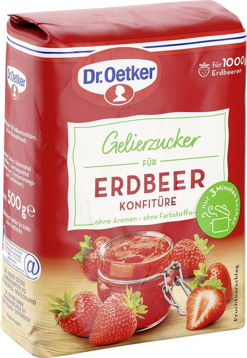 Image du produit Dr. Oetker Sucre gélifiant pour confiture de fraises (500 g)