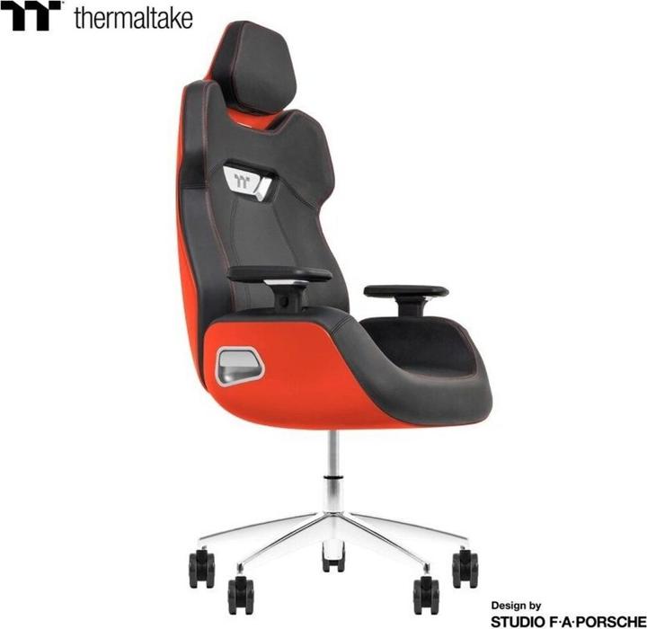 Actual product image Thermaltake Argent E700 Gaming Chair Flaming Orange