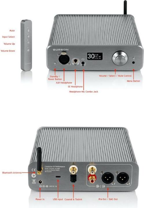 Actual product image Burson Audio Conductor 3X Performance (Bluetooth)