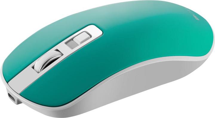 Image du produit Canyon Souris sans fil rechargeable avec boutons silencieux MW-18, aigue-marine (Sans fil)