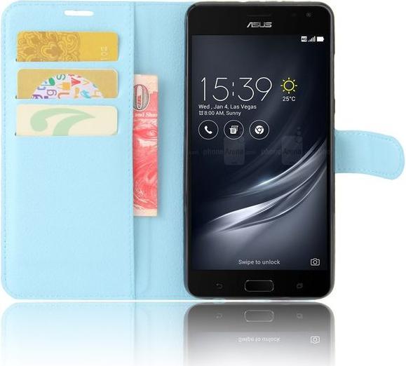 Produktbild MU Classic Leder Hülle mit Litchitextur (Asus Zenfone AR)