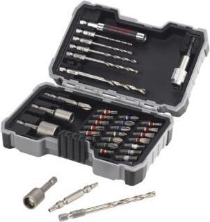 Bosch Professional 35 teiliges Mixed Set Metall (PH2, HEX4, PZ1, T40, HEX3, PH3, HEX5, T10, HEX6, T20, T30, T27, T25, T15, PZ3, PZ2, PH1)