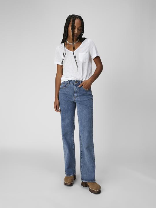 Produktbild Object Mid Waist Wide Fit Jeans (L)