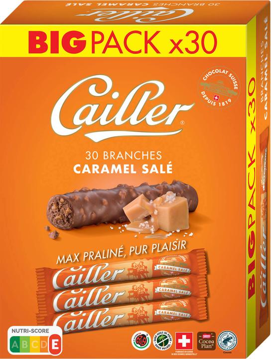 Actual product image Cailler Branches Chocolate Bars Caramel S (690 g)