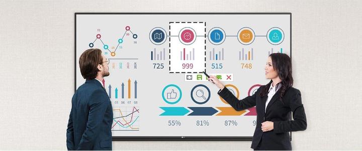 Actual product image LG Touch Display 86TR3PJ-B Multitouch 86 (3840 x 2160 Pixels, 86")