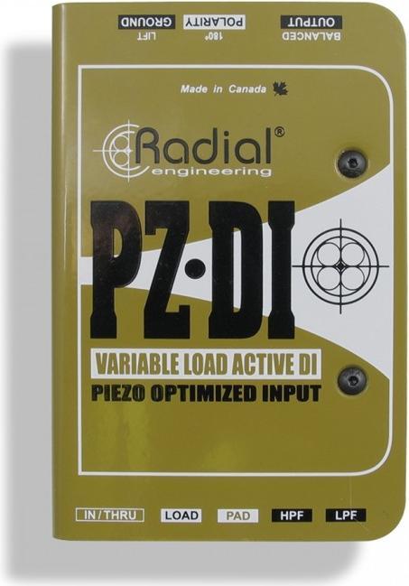 Image du produit Radial PZ-DI DI-box pour instruments de musique et d'orchestre