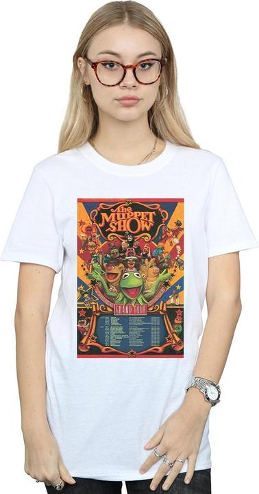 Immagine prodotto Disney The Muppets The Muppet Show Poster Maglietta Ampia Donna (4XL)
