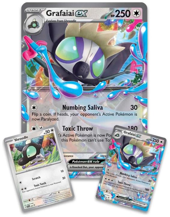 Produktbild Pokémon TCG - Grafaiai ex Box (Englisch, Box Set & Collection)