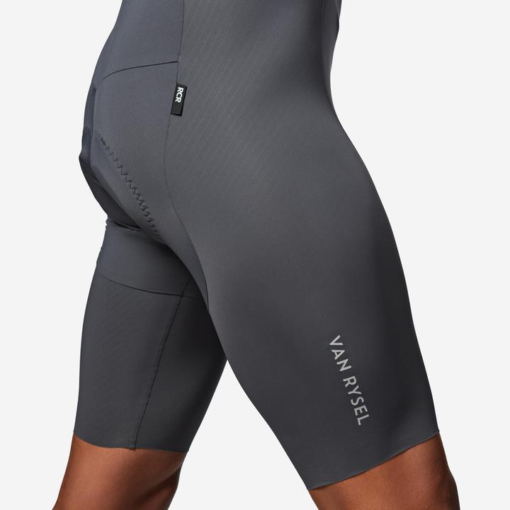 Actual product image Van rysel Rennrad Radhose mit Trägern Sommer kurz Herren RCR 4 grau (M)