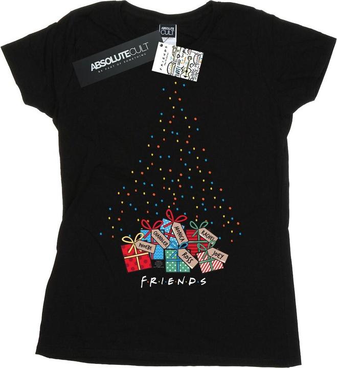 Friends Christmas Tree Lights TShirt (L)