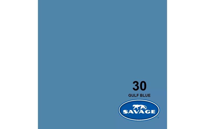 Actual product image Savage Background paper 2.72 x 11m Gulf Blue (272 cm, 1100 cm)