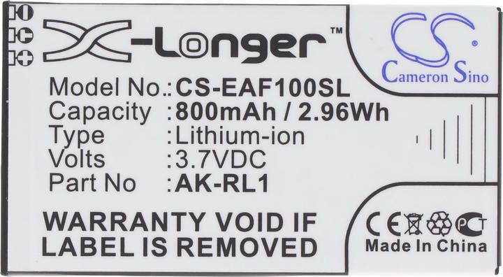 Image du produit AccuCell Akku Emporia AK-RL1, AK-RL1 (V1.0), Emporia VF1C, RL1