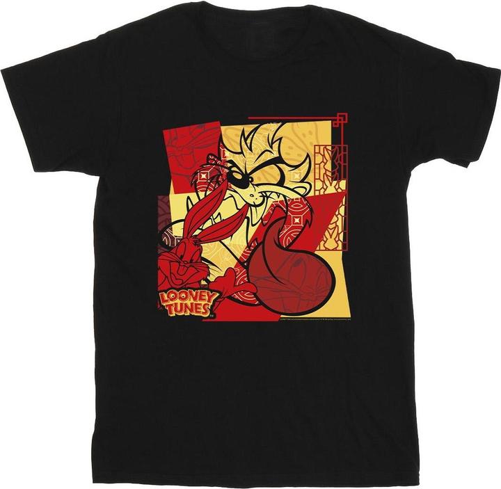 Looney Tunes Taz Bugs Rabbit New Year TShirt