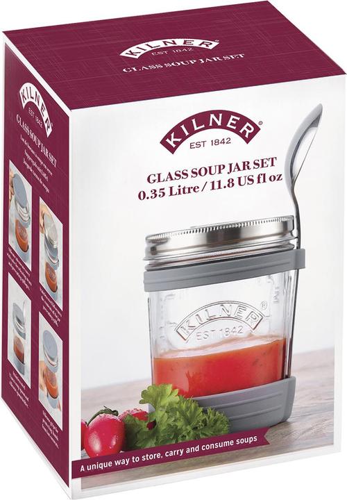 Produktbild Kilner Suppenbehälter 0.35 l Transparent Grau