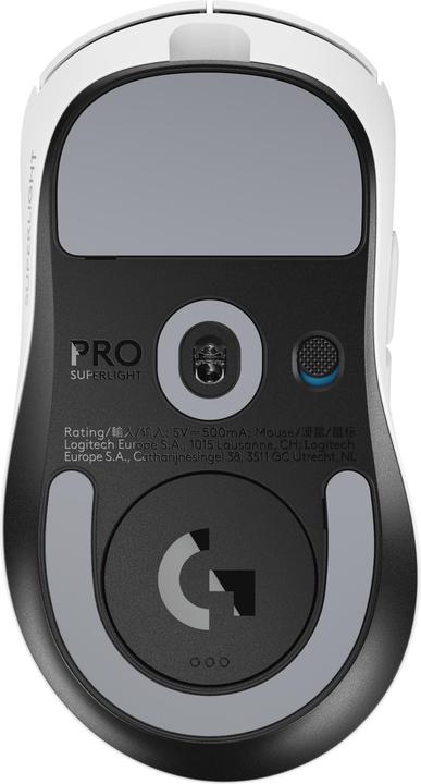 Produktbild Logitech PRO X SUPERLIGHT 2 DEX-WHITE-EER2-933 (Kabellos, Kabelgebunden)