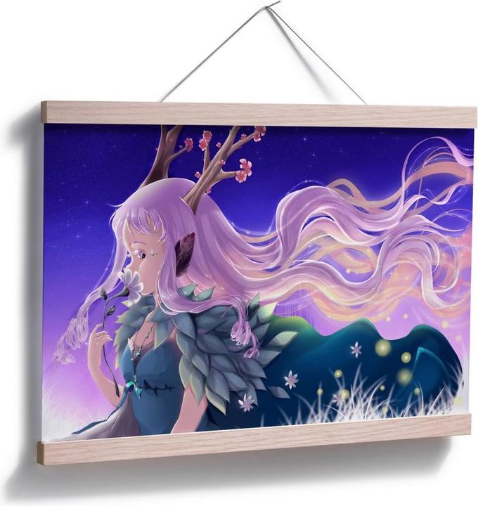 Image du produit Trenddeko La Doll Blanche - Lumi (50 x 40 cm)