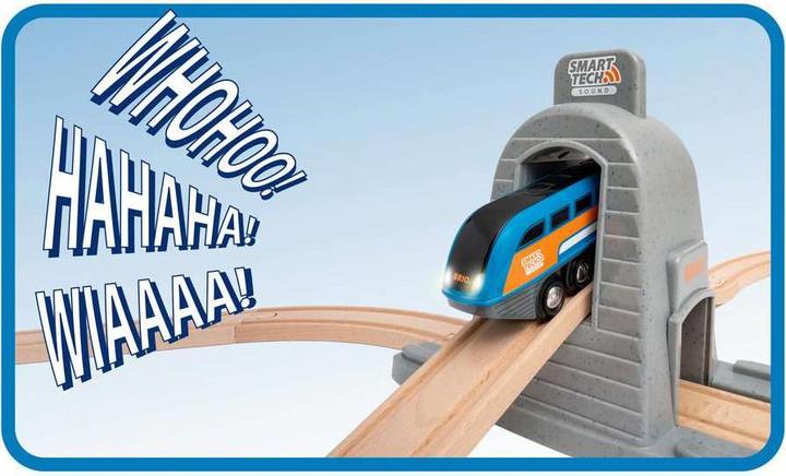 Produktbild Brio Smart Tech Tunnel Reisezug Set