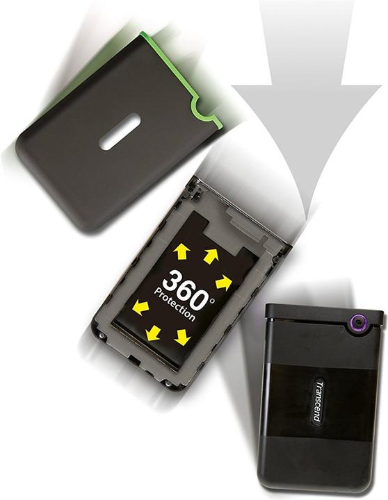 Actual product image Transcend StoreJet 25M3 (2 TB)