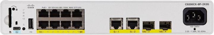 Produktbild Cisco CATALYST 9000 COMPACT SWITCH 8 PORT POE+ 240W ADV (8 Ports)