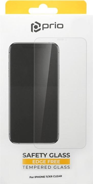 Actual product image prio Screen protector glass for iPhone 11/XR transparent (1 Piece, Apple iPhone XR, Apple iPhone 11)
