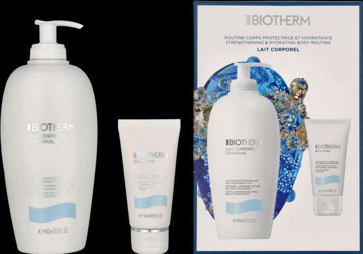 Produktbild Biotherm Lait Corporel L'Original Set Bodylotion 400ml + Handcreme 50ml (Körperpflegeset)