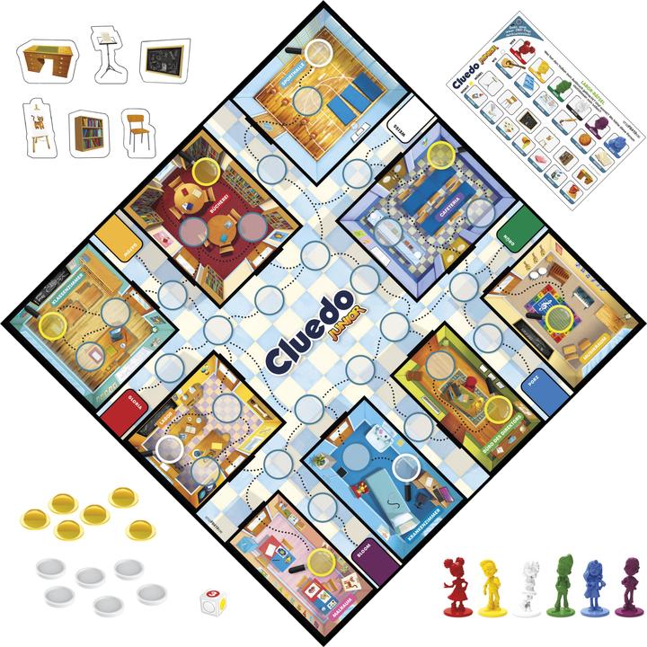 Productafbeelding Hasbro Gaming Cluedo Junior (Duits)