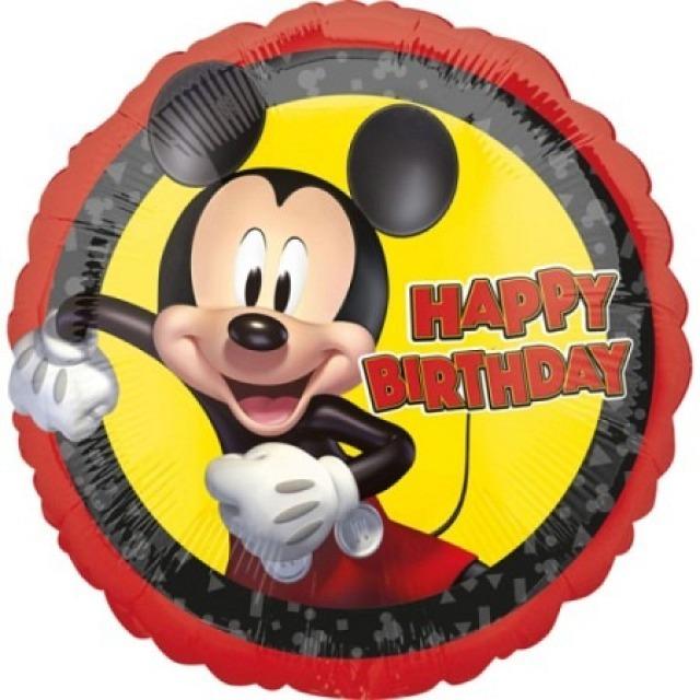 Produktbild Amscan Mickey-Mouse-Ballon "Happy Birthday". (5 x)