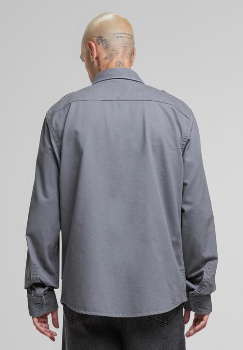 Immagine prodotto Brandit Camicia vintage a maniche lunghe taglia 6XL Colore antracite (6XL)