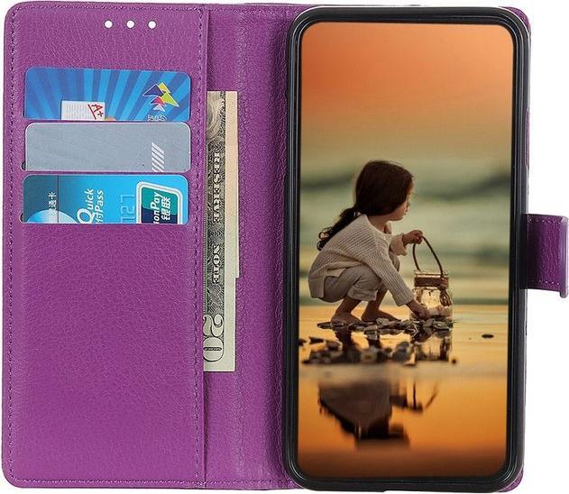 Actual product image MU Classic Litchi Leather Bookcover Series (Nokia C32)