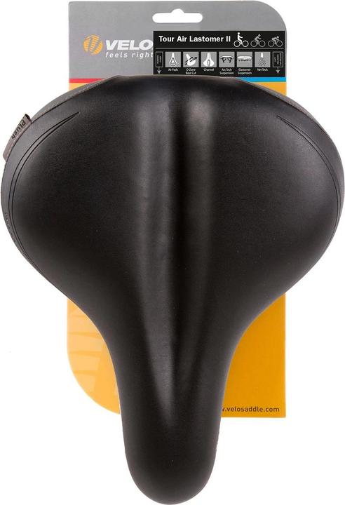 Actual product image Velo Bicycle saddle Tour Air