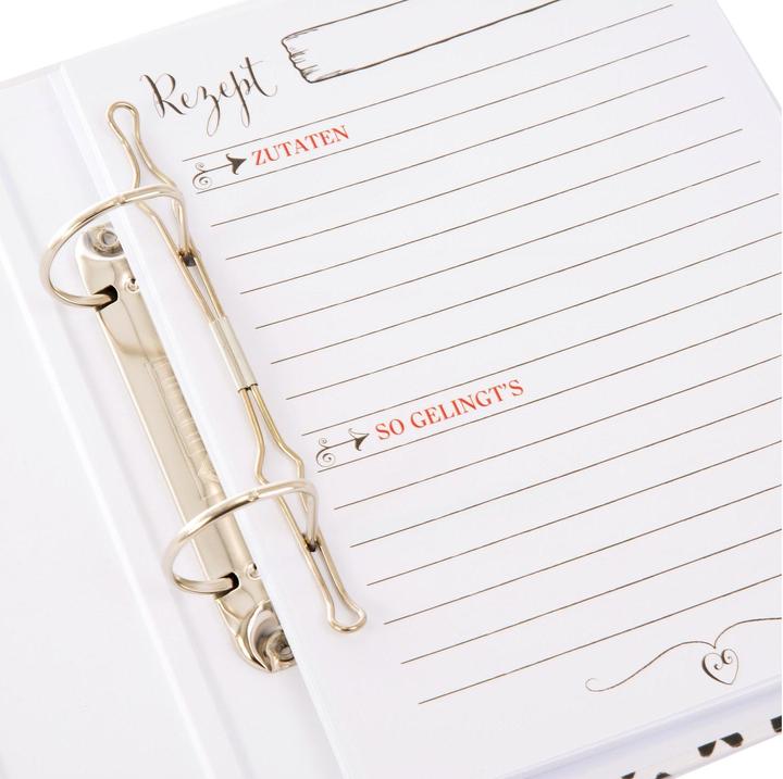 Produktbild Goldbuch Notizbuch für Rezepte Lieblingsrezepte 21 x 22 cm (21 x 22 cm, Liniert, Harter Einband)