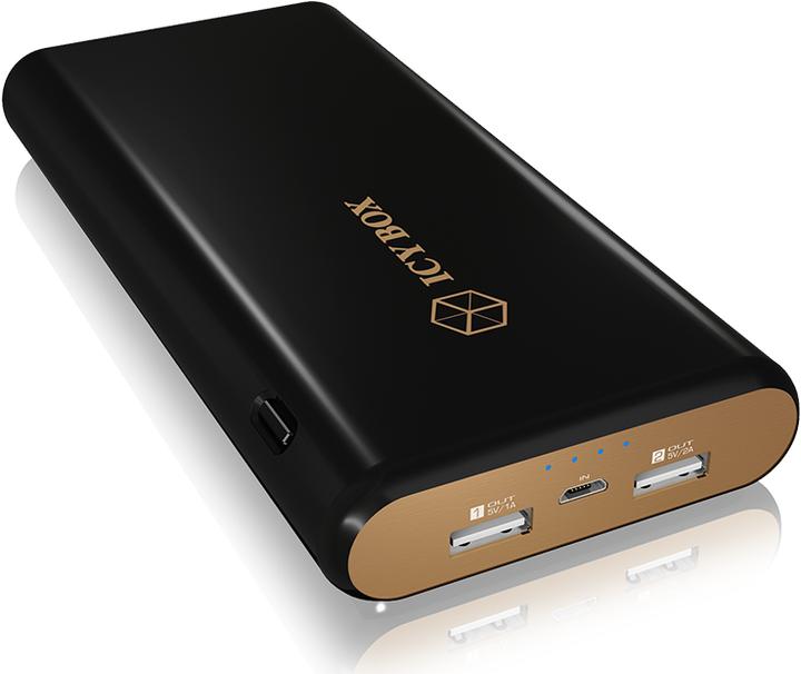 Actual product image Icy Box IB-PBa20800 (20800 mAh, 15 W, 76.96 Wh)