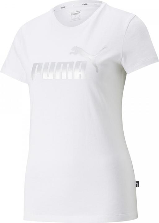 Actual product image Puma ESS+ Metallic Logo Tee (XS)