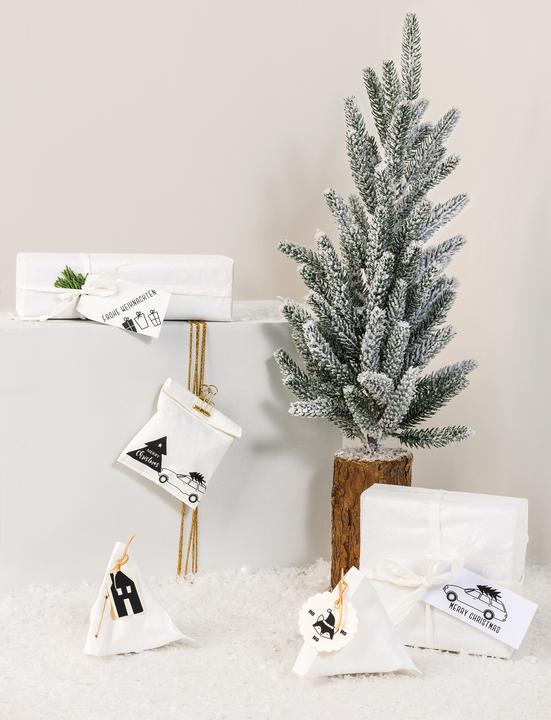 Actual product image Heyda Scratch-off sticker "Xmas", black